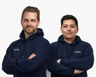 Team of Shopify experts collaborating in a modern office setting