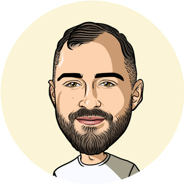 Shoplab team member smiling, wearing casual business attire