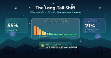 Der Long-Tail-Shift: Warum spezialisierte Shopify Stores jetzt gewinnen
